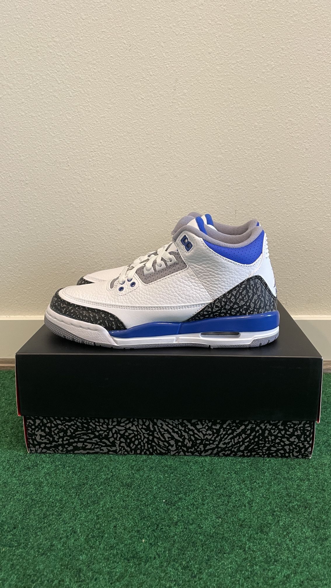 Jordan 3 Racer Blue GS 6.5Y Brand New
