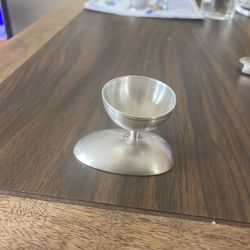 VINTAGE STERLING SILVER TINY BOWL WITH HALLMARK 