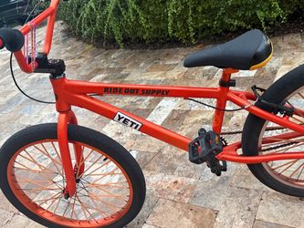Socal bike Orange 24”wheels