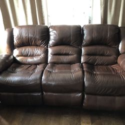 Leather Sofa Recliner For Sale