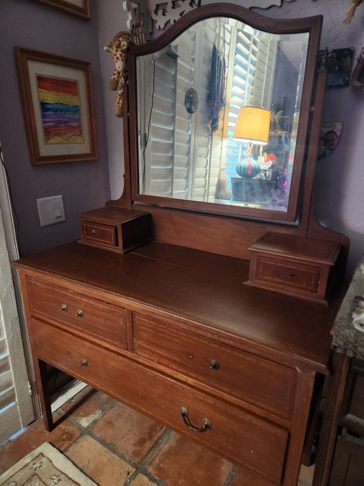 Antique Dresser All Wood