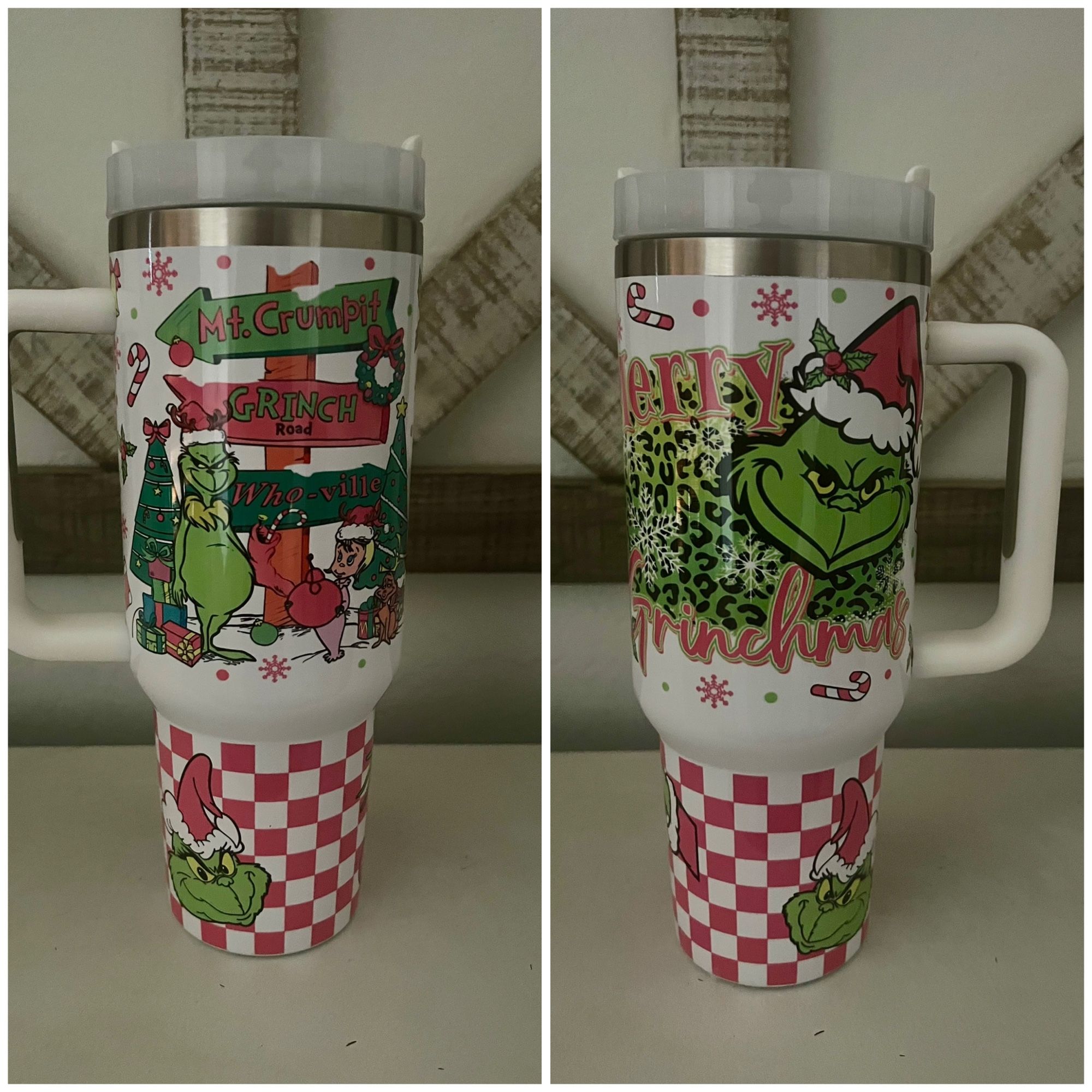 The Grinch Christmas Holiday 40oz Tumbler