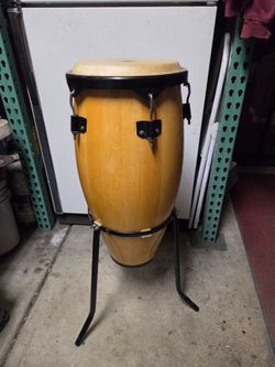 Conga Drum with Stand