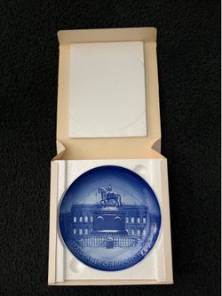 Danish Collectible Plate