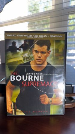 The Bourne Supremacy DVD Full Screen