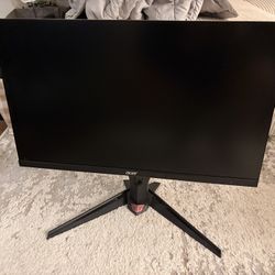 acer Nitro 23.8" IPS Gaming Monitor XV240Y X1bmiiprx XV2 Series – 200Hz, 0.5ms, AMD FreeSync Premium, HDR10, 99% sRGB, HDMI & DisplayPort