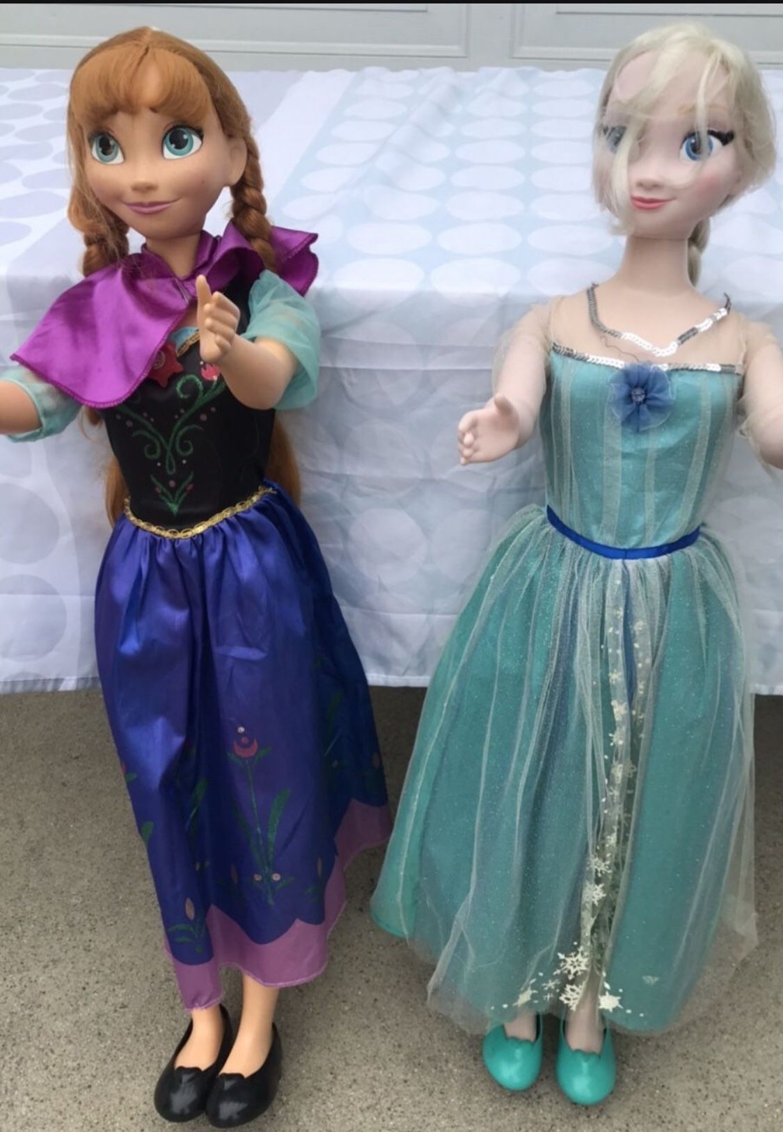 Elsa And Ana Dolls 3 Pies De Alto 