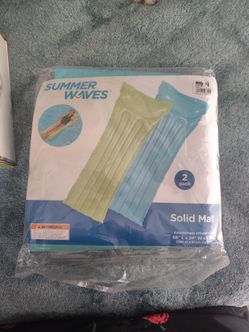 Summer Waves Solid mat pool lounge