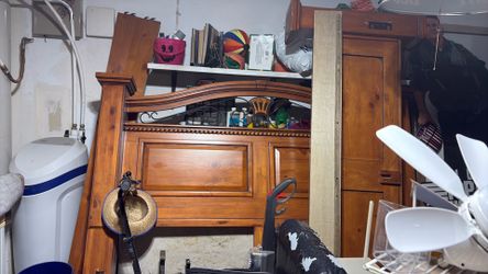 King size headboard and footboard