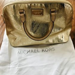 Michael kors Signature Gold Bag