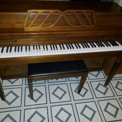Piano With Bench With Storage