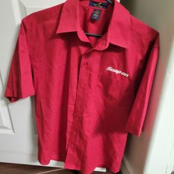 SNAP-ON TOOLS WOMEN'S BUTTON UP SHIRT