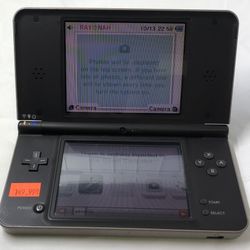 Nintendo DSI XL Handheld System (No Charger) Cosmetic Wear / Few Scratches 