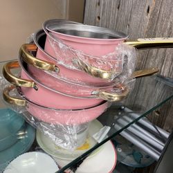 Pink Pot Set