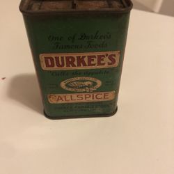 Vintage Durkees Spice Container