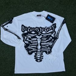 Hellstar Airbrush Bones Long-Sleeve – (Size S)