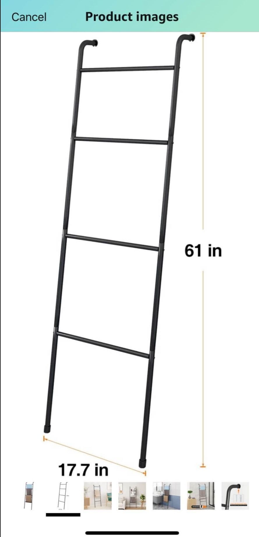 towel or blanket rack
