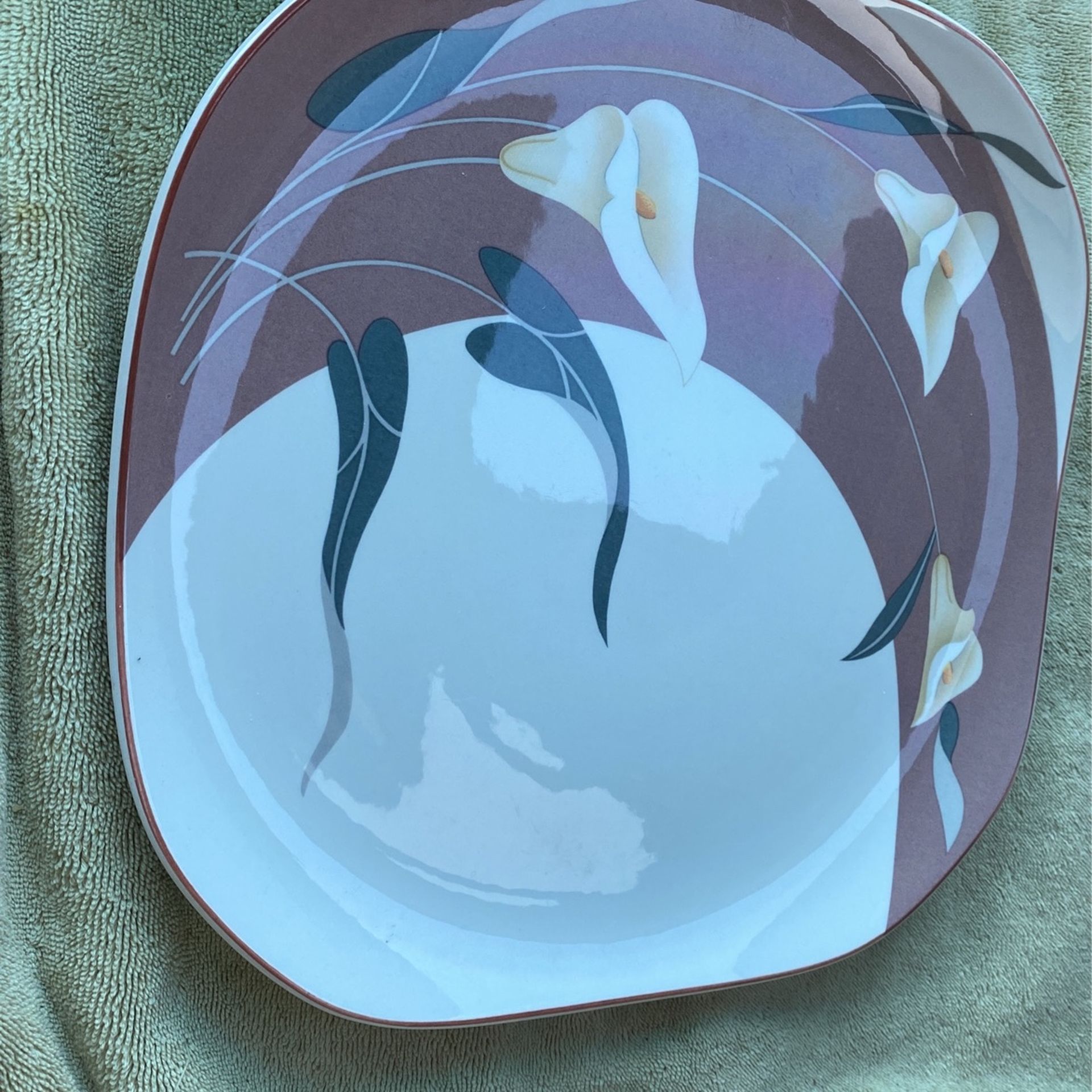Sango Quadrille Semi Porcelain 5304 Contempo Made In Korea 6pcs Dinner Plate