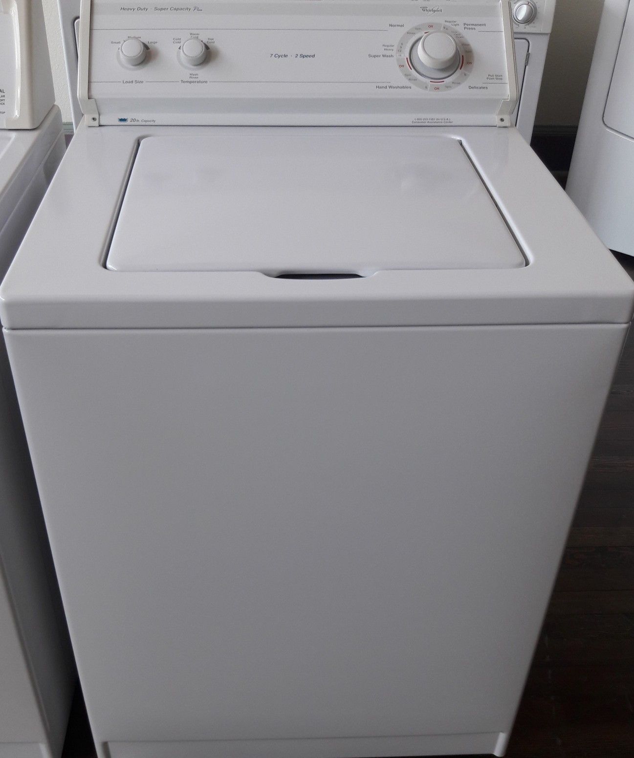 Whirlpool Super Capacity Plus Washer