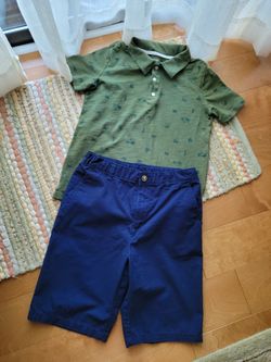 Carter's Boys Shorts And Shirt Set Size 14
