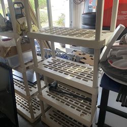 Heavy Duty Plastic Shelves 