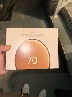 Google nest thermostat 4th gen with sensor
