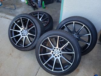 New 18" Shift Racing Rims And Tires