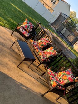 3 piece patio set - NO table