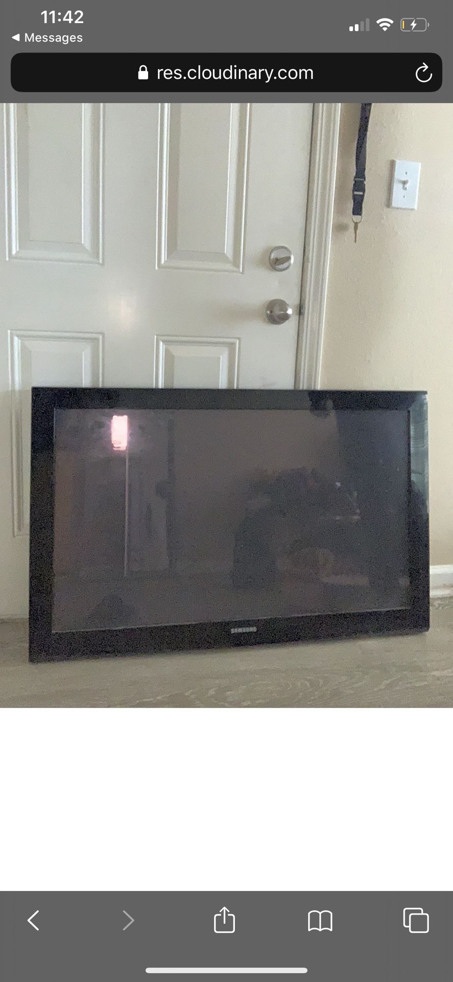 Large Samsung TV