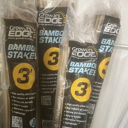 Growers Edge 3 Foot Bamboo Stakes 25 Pack