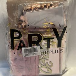 Happy 30th Birthday Supplies and Decorations package 