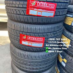 265/35ZR18 Fullrun Set of Tires Installed and Balanced Set de Llantas Nuevas Instaladas y Balanceadas