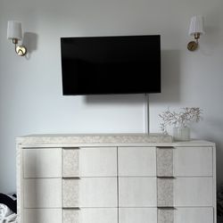 Solid Stone multi tier dresser