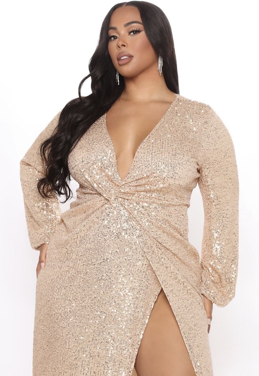 Máxi Plus Size Dress