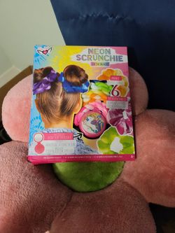 Diy Neon Scrunchie Kit