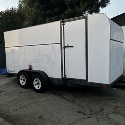 16x73x75 Aztex Enclosed Trailer 
