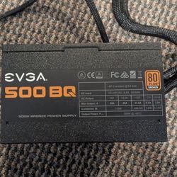 EVGA 500 BQ 500w Power Supply