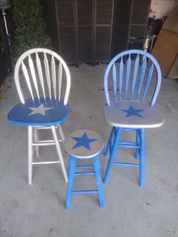 Cowboys Swivel Stools