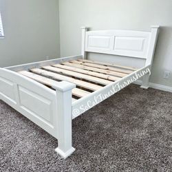 New Queen Bed Frame - No Mattress 