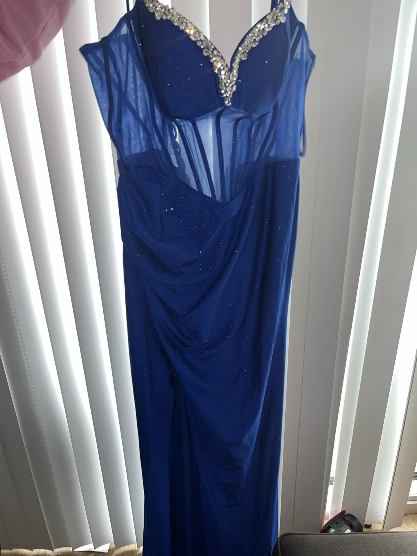 HangTen Tunic Dress Diamond Design Blue Size 12 Women's Located Gresham Oregon