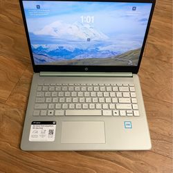 HP 14” Laptop, Intel Quad-Core N150- 8GB 128 GB