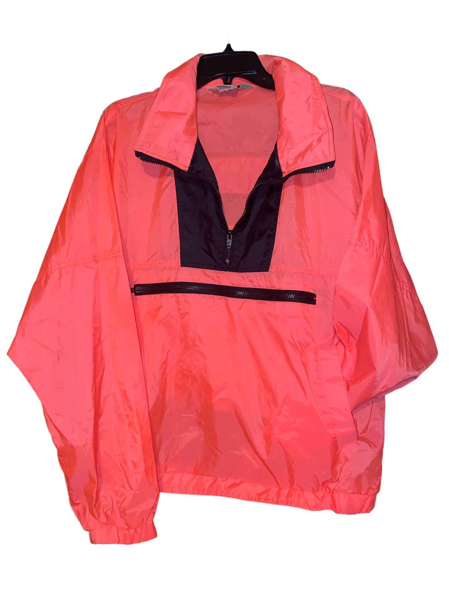 Vintage Outrageous Sports Neon Wind Breaker Large