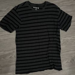 Striped grey and black t shirt
