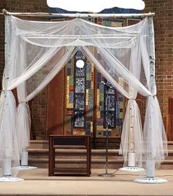 Wedding chuppah, arch, canopy