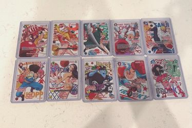 One Piece round1 promo set