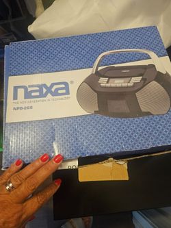 Brand new. D cassette player