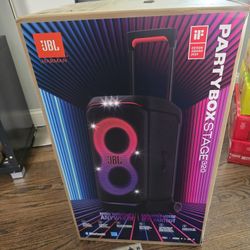 JBL - PartyBox Stage 320 Portable Wireless Party Speaker - Black