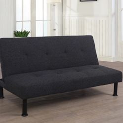 Black Futon Couch 