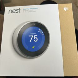 Nest Smart Thermostat - 3rd Generation 