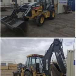 John Deere Backhoe 